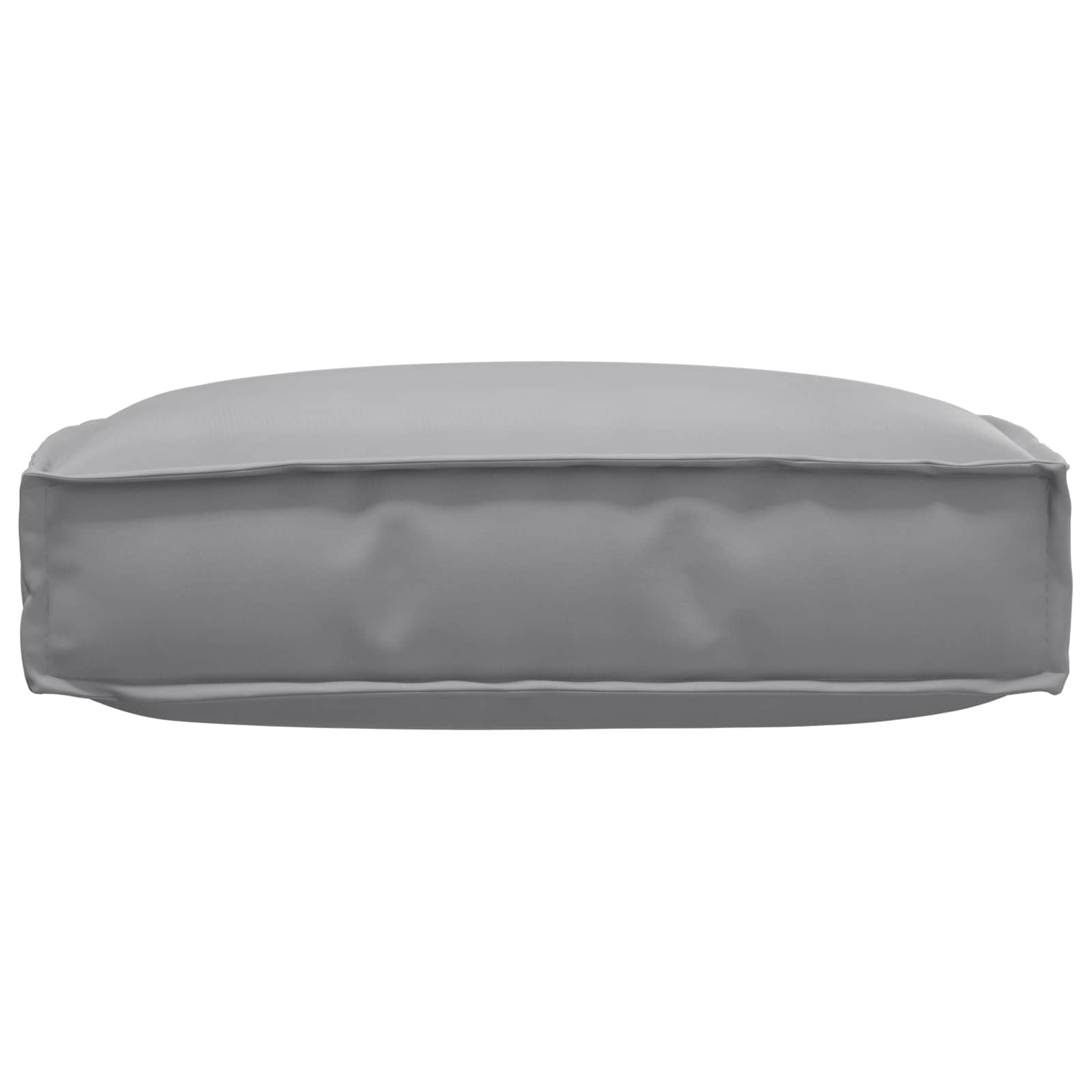 Μαξιλάρι Γκρι 60 x 60 x 12 cm Ύφασμα Όξφορντ