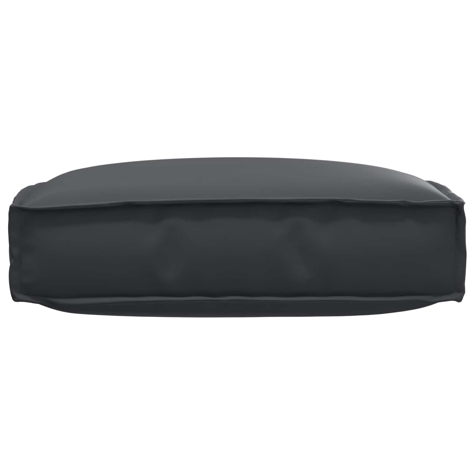 Μαξιλάρι Μαύρο 60 x 60 x 12 cm Ύφασμα Όξφορντ - Pakobazaar