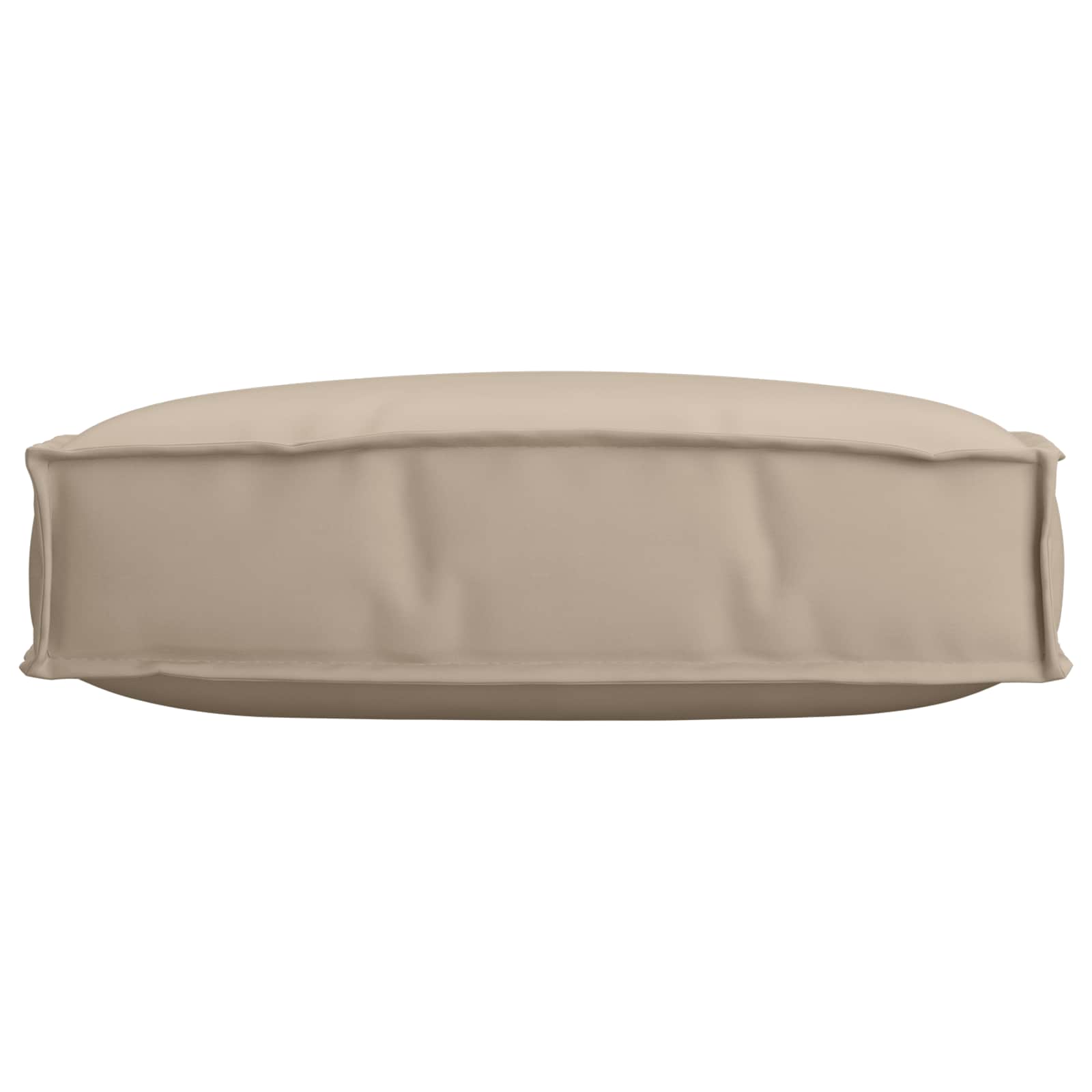 Μαξιλάρι Taupe 60 x 60 x 12 cm Ύφασμα Όξφορντ