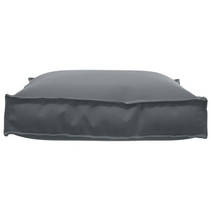 Μαξιλάρι Ανθρακί 70 x 70 x 12 cm Ύφασμα Όξφορντ - Pakobazaar