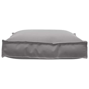 Μαξιλάρι Γκρι 70 x 70 x 12 cm Ύφασμα Όξφορντ - Pakobazaar