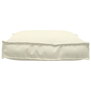 Μαξιλάρι Κρεμ 70 x 70 x 12 cm Ύφασμα Όξφορντ - Pakobazaar