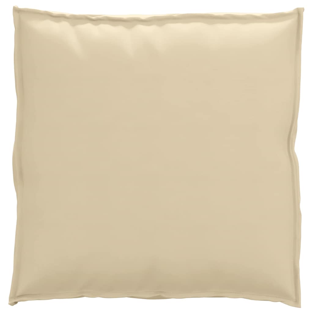 Μαξιλάρι Μπεζ 70 x 70 x 12 cm Ύφασμα Όξφορντ