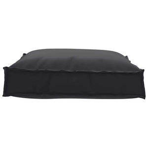 Μαξιλάρι Μαύρο 70 x 70 x 12 cm Ύφασμα Όξφορντ - Pakobazaar