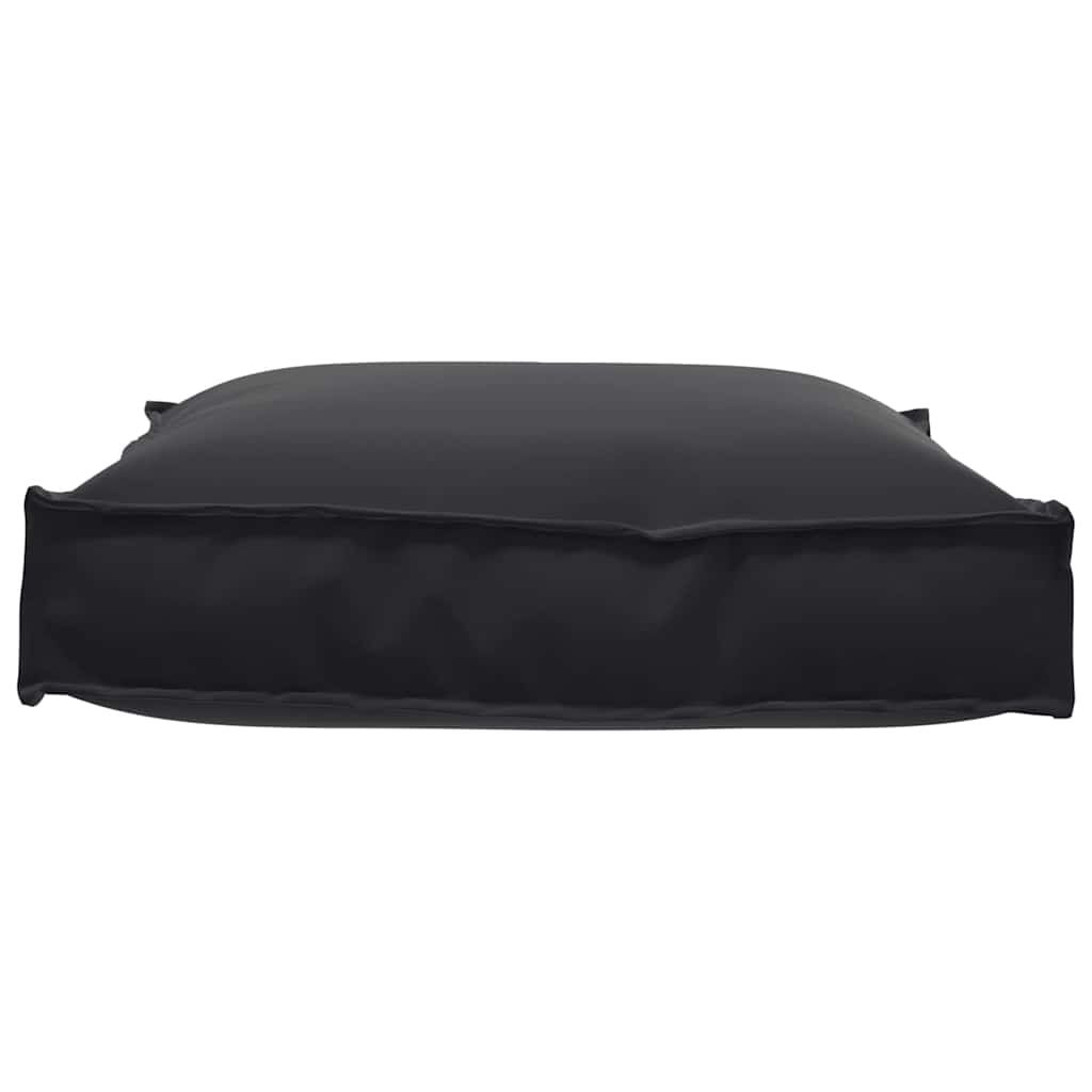 Μαξιλάρι Μαύρο 70 x 70 x 12 cm Ύφασμα Όξφορντ - Pakobazaar