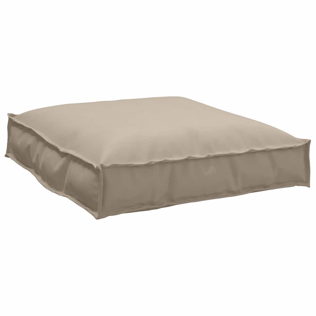 Μαξιλάρι Taupe 70 x 70 x 12 cm Ύφασμα Όξφορντ