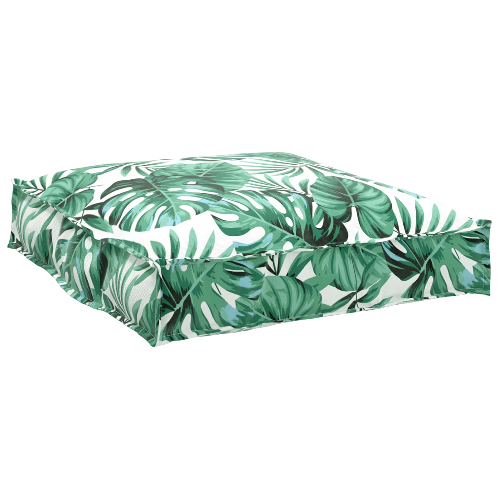 Μαξιλάρι Φύλλο Σχέδιο Φύλλου 70 x 70 x 12 cm Ύφασμα Όξφορντ