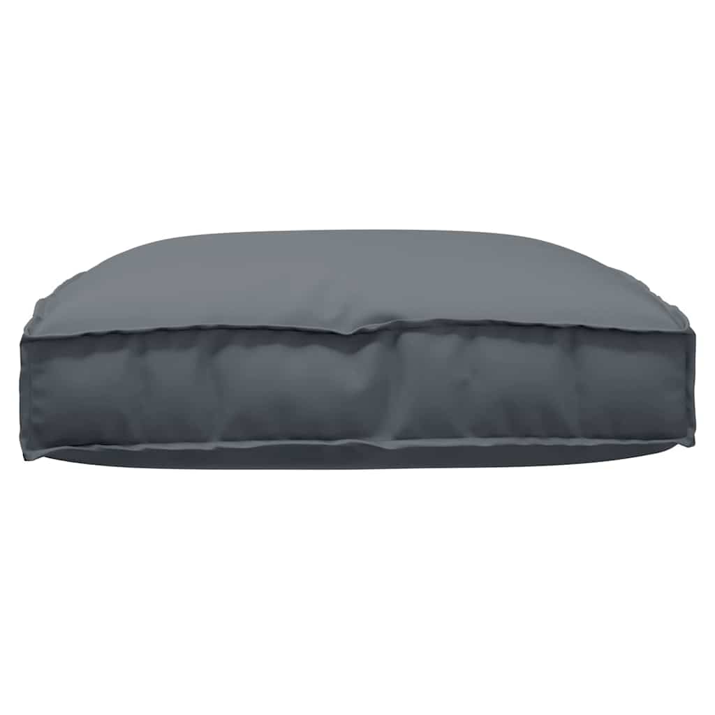 Μαξιλάρι Ανθρακί 80 x 80 x 12 cm Ύφασμα Όξφορντ - Pakobazaar