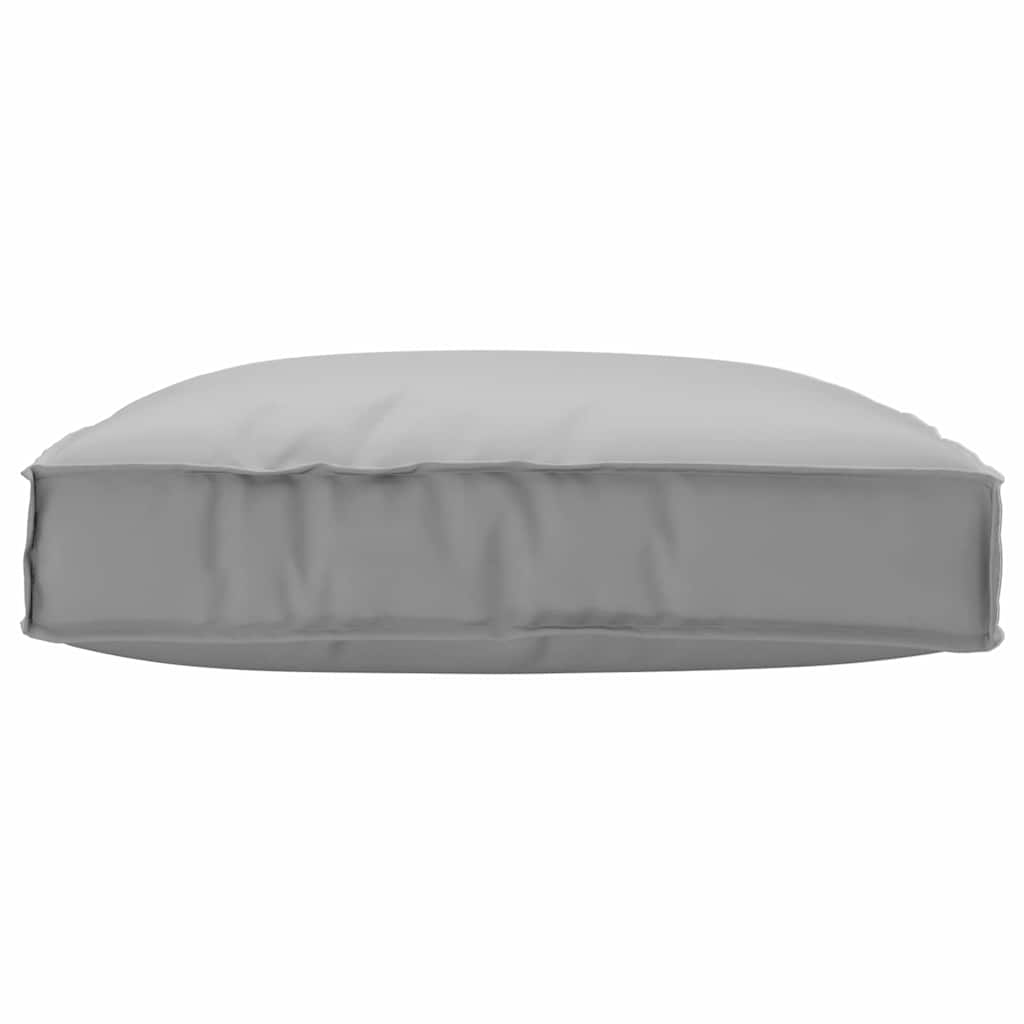 Μαξιλάρι Γκρι 80 x 80 x 12 cm Ύφασμα Όξφορντ