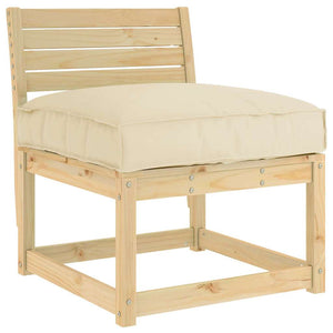 Μαξιλάρι Μπεζ 80 x 80 x 12 cm Ύφασμα Όξφορντ - Pakobazaar