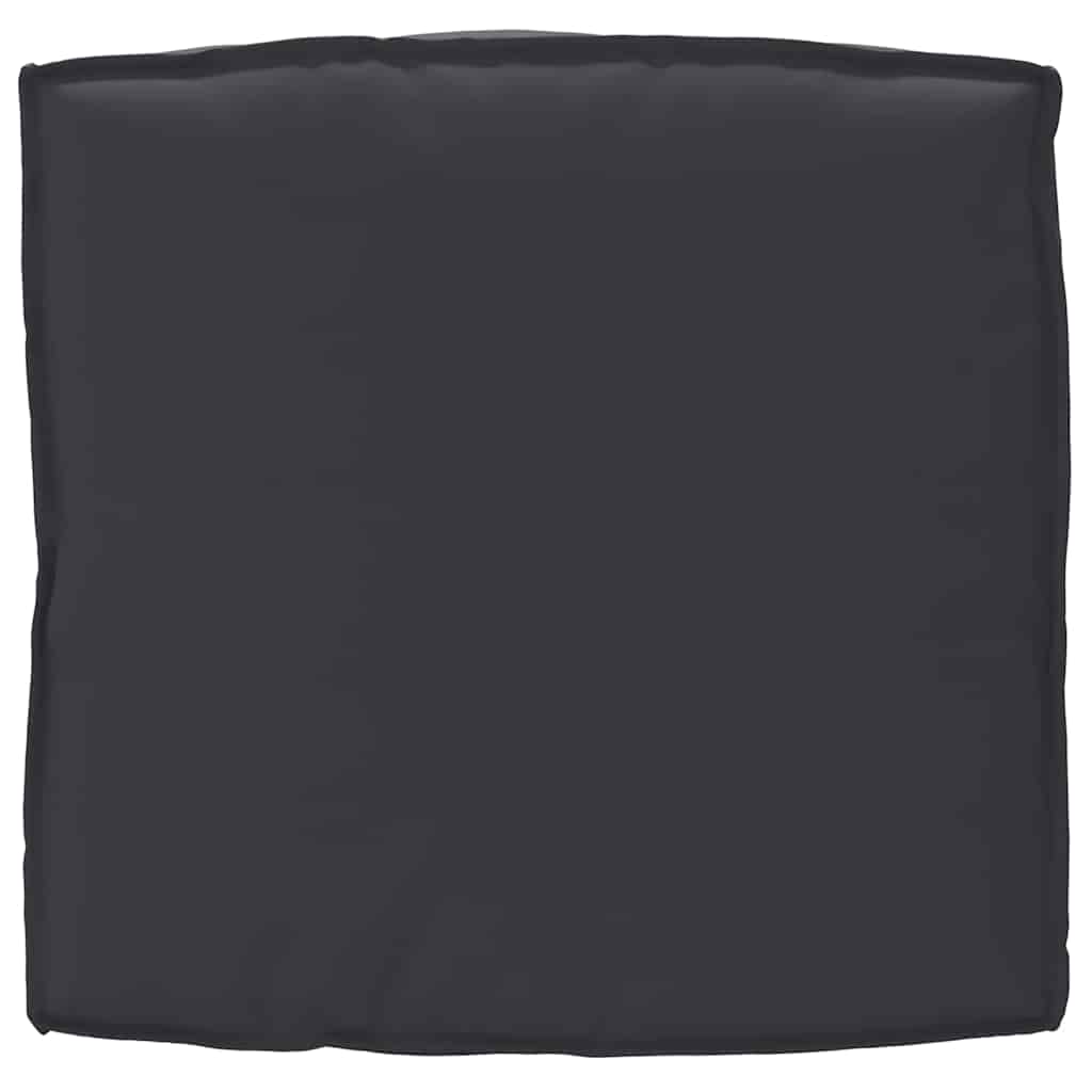 Μαξιλάρι Μαύρο 80 x 80 x 12 cm Ύφασμα Όξφορντ