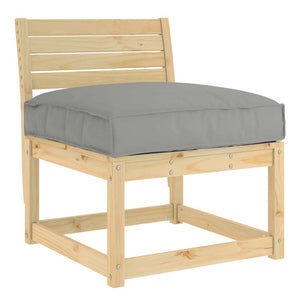 Μαξιλάρι Taupe 80 x 80 x 12 cm Ύφασμα Όξφορντ - Pakobazaar