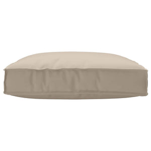 Μαξιλάρι Taupe 80 x 80 x 12 cm Ύφασμα Όξφορντ - Pakobazaar