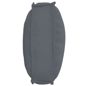 Μαξιλάρι Ανθρακί 70 x 40 x 12 cm Ύφασμα Όξφορντ - Pakobazaar