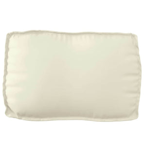 Μαξιλάρι Ύφασμα Όξφορντ Κρεμ 70 x 40 x 12 cm