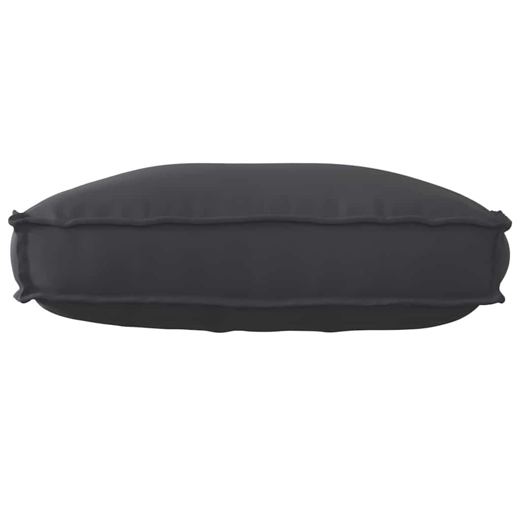 Μαξιλάρι Μαύρο 70 x 40 x 12 cm Ύφασμα Όξφορντ - Pakobazaar