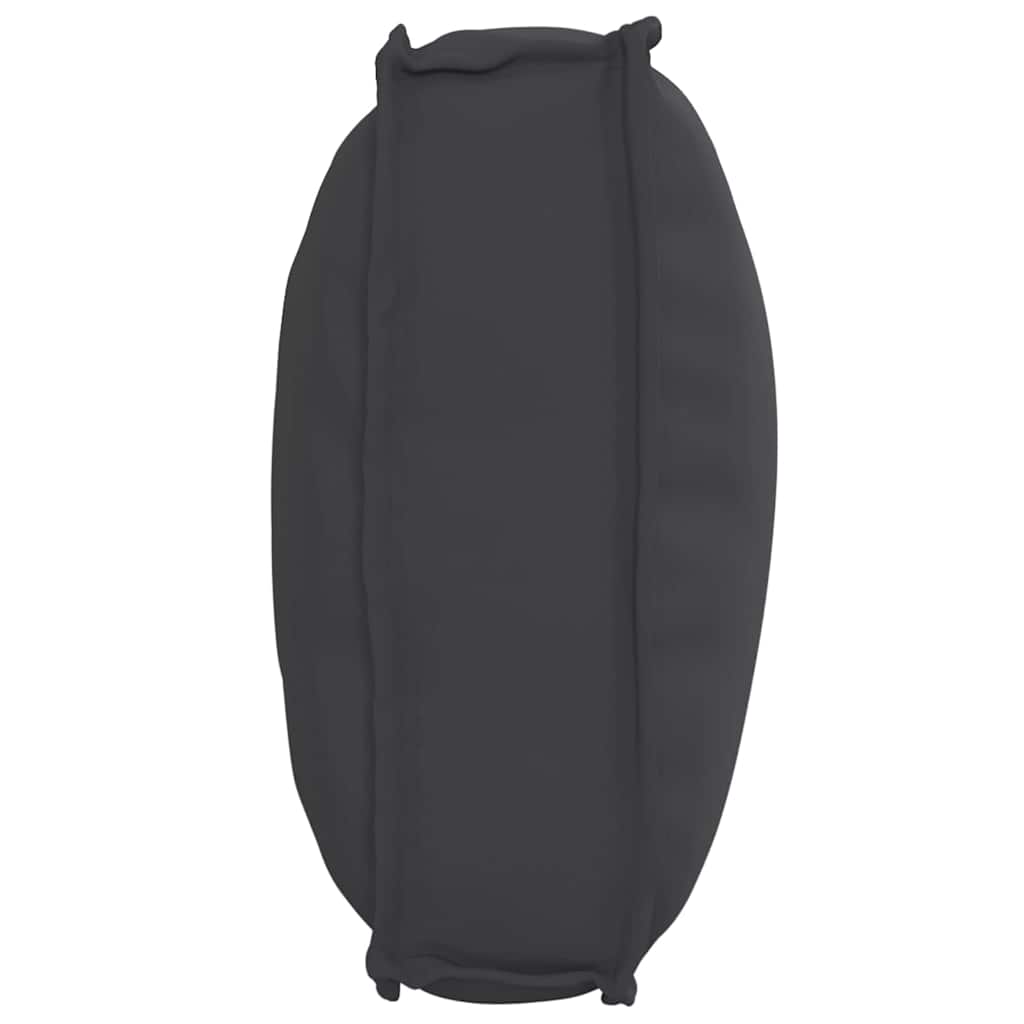 Μαξιλάρι Μαύρο 70 x 40 x 12 cm Ύφασμα Όξφορντ - Pakobazaar