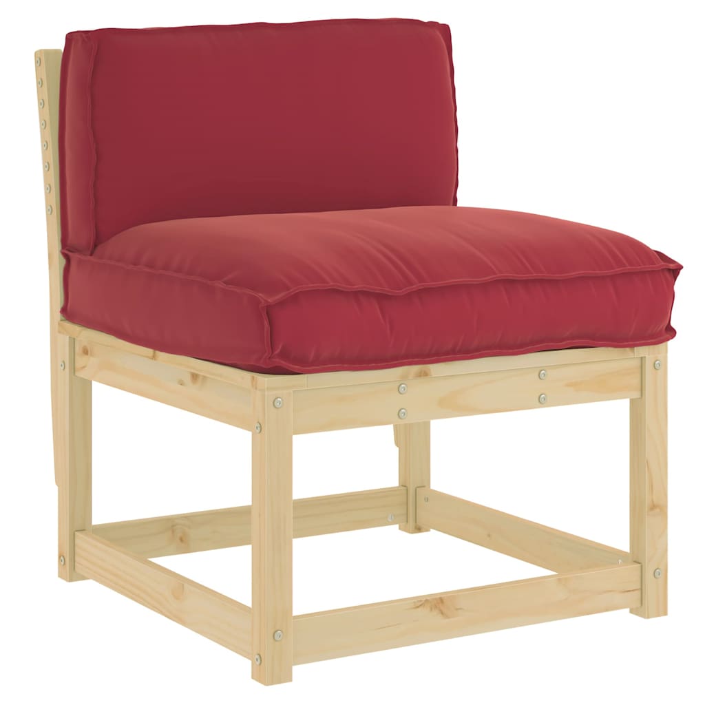 Μαξιλάρι Κόκκινο 70 x 40 x 12 cm Ύφασμα Όξφορντ - Pakobazaar