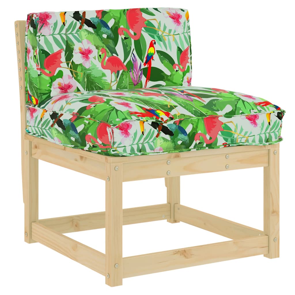 Μαξιλάρι Floral Πολύχρωμο 70 x 40 x 12 cm Ύφασμα Όξφορντ - Pakobazaar
