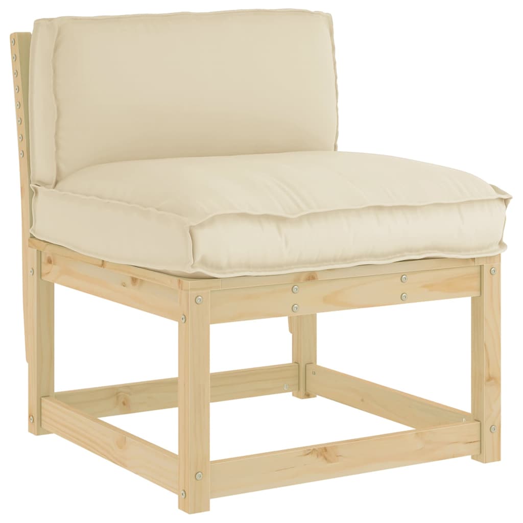 Μαξιλάρι Μπεζ 80 x 40 x 12 cm Ύφασμα Όξφορντ