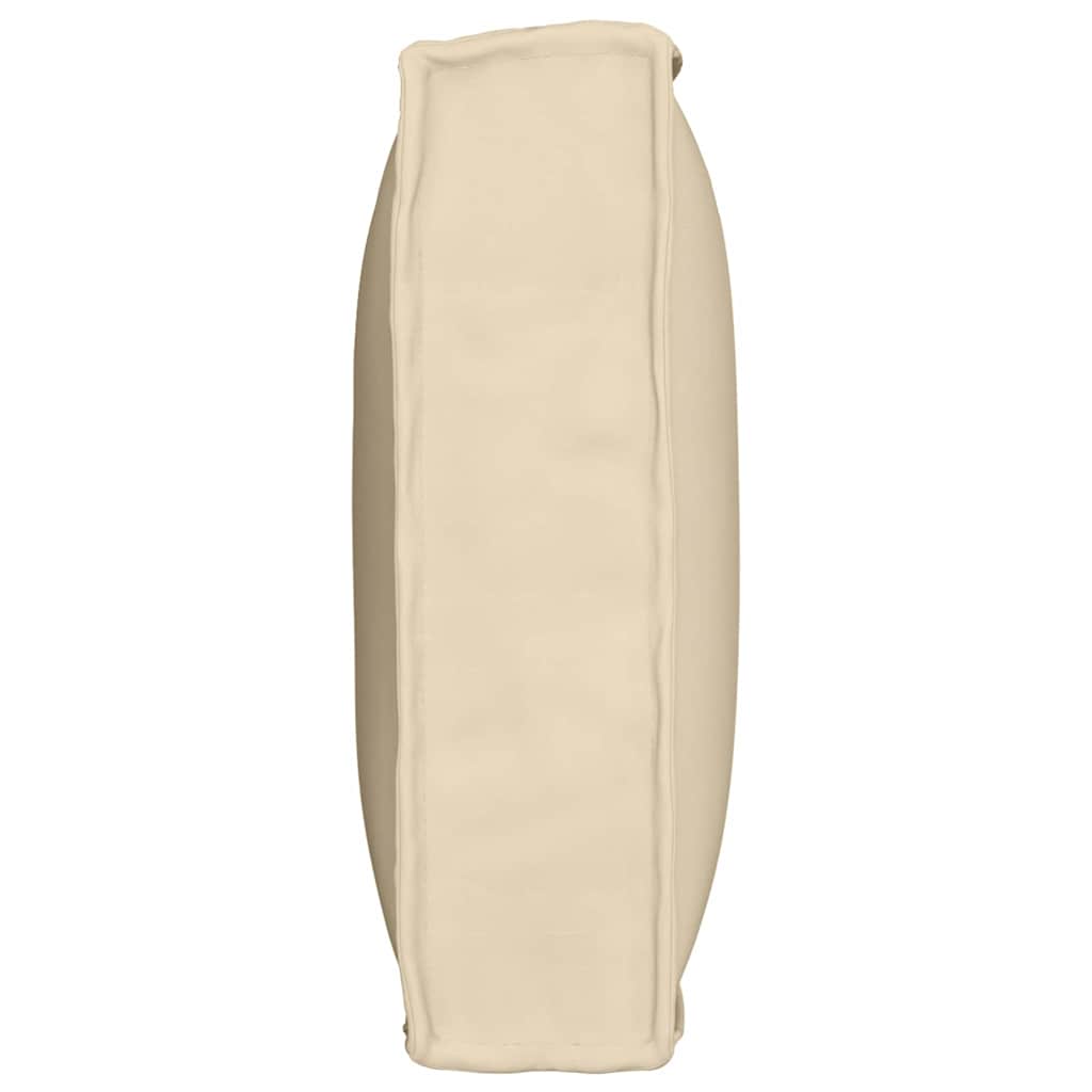 Μαξιλάρι Μπεζ 80 x 40 x 12 cm Ύφασμα Όξφορντ