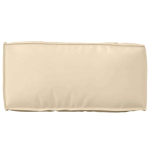 Μαξιλάρι Ύφασμα Όξφορντ Μπεζ 80 x 40 x 12 cm