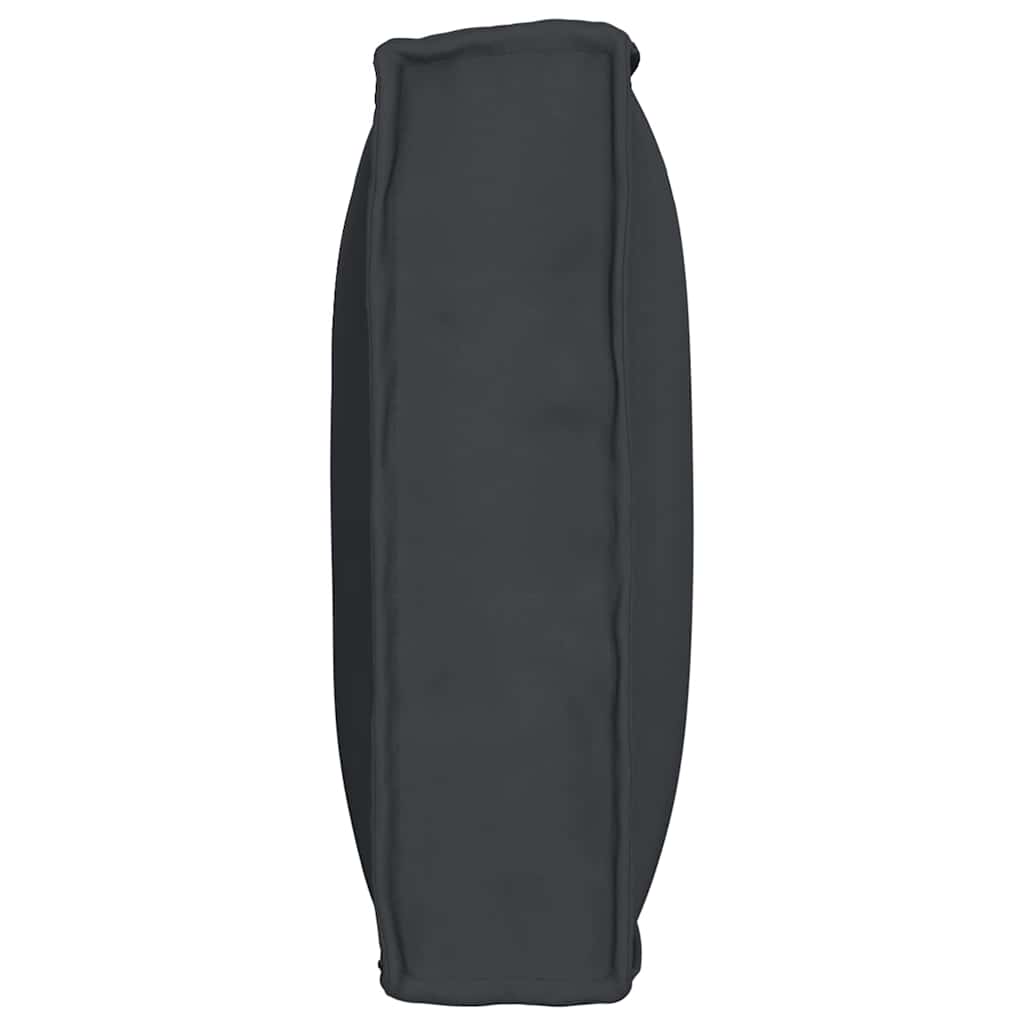 Μαξιλάρι Μαύρο 80 x 40 x 12 cm Ύφασμα Όξφορντ - Pakobazaar