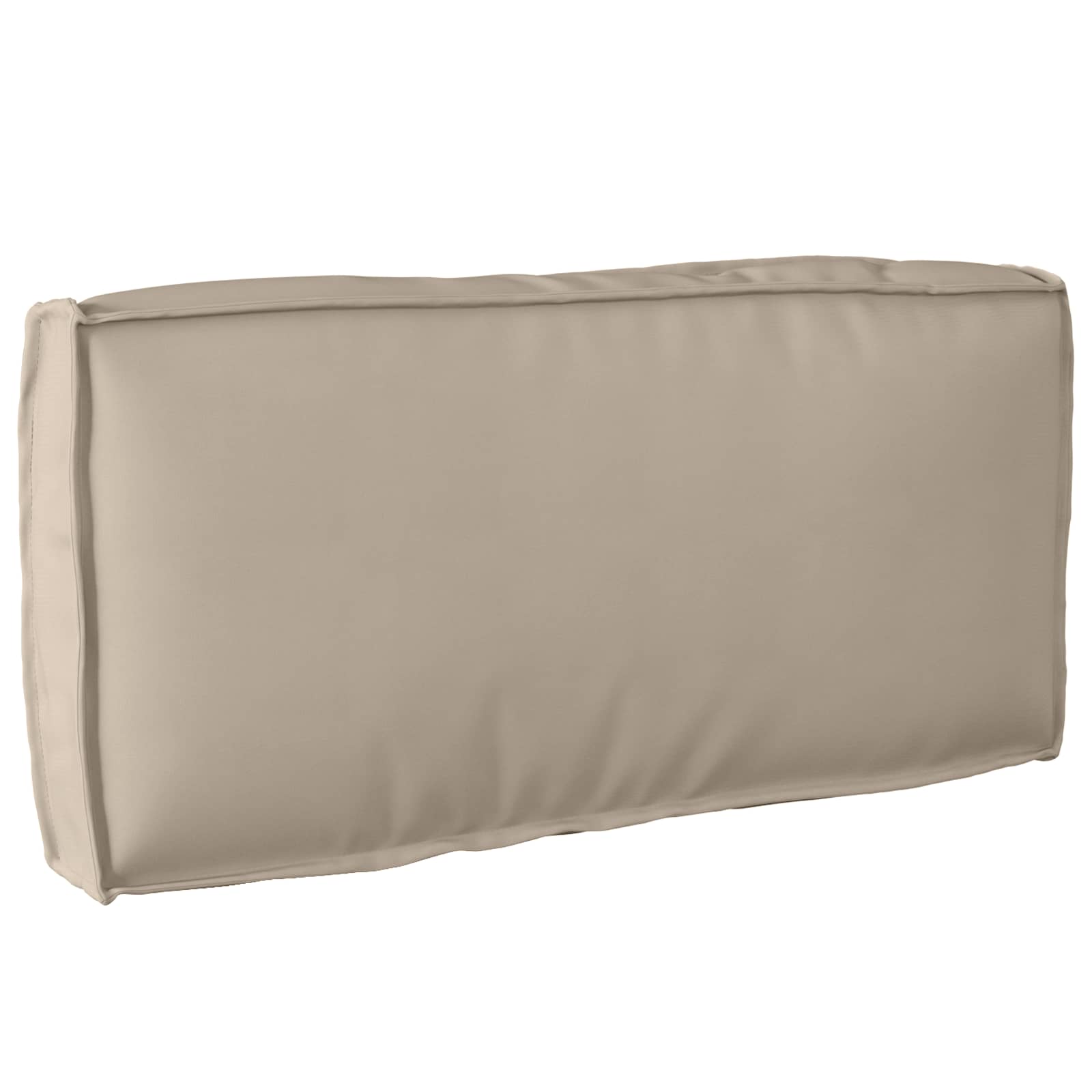 Μαξιλάρι Taupe 80 x 40 x 12 cm Ύφασμα Όξφορντ