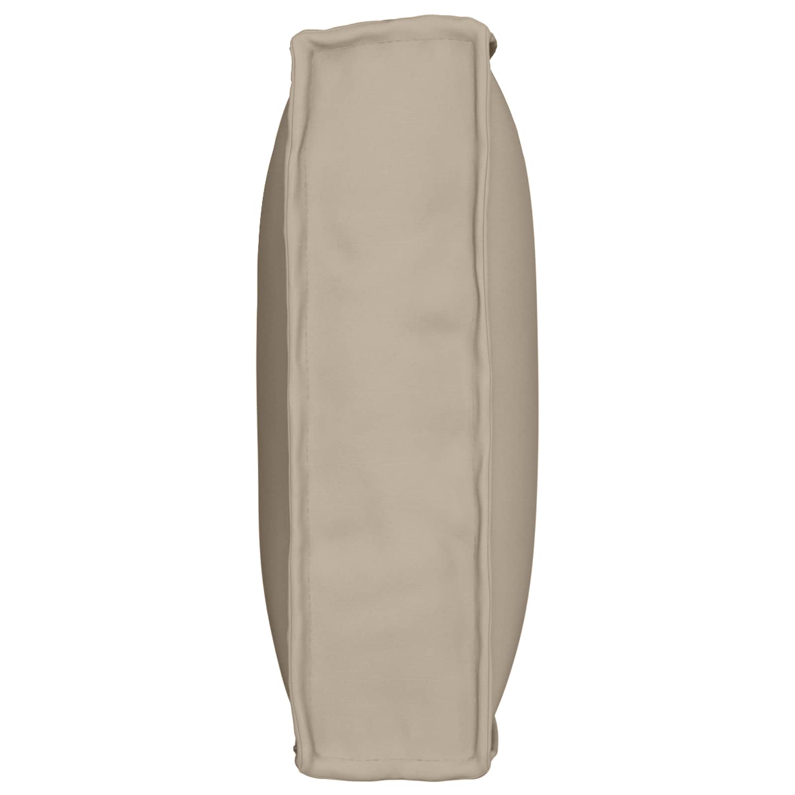 Μαξιλάρι Taupe 80 x 40 x 12 cm Ύφασμα Όξφορντ