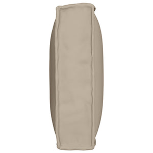 Μαξιλάρι Ύφασμα Όξφορντ Taupe 80 x 40 x 12 cm