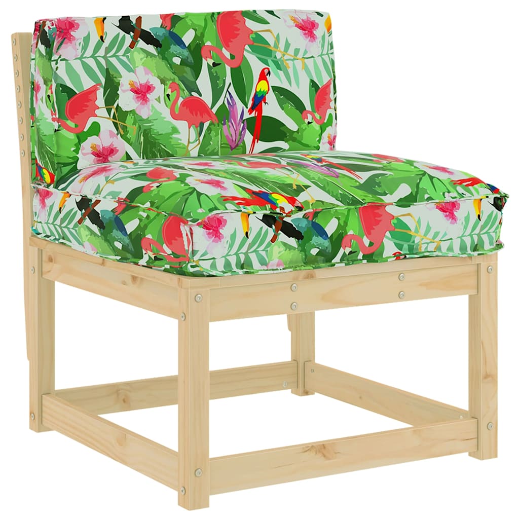 Μαξιλάρι Floral Πολύχρωμο 80 x 40 x 12 cm Ύφασμα Όξφορντ - Pakobazaar