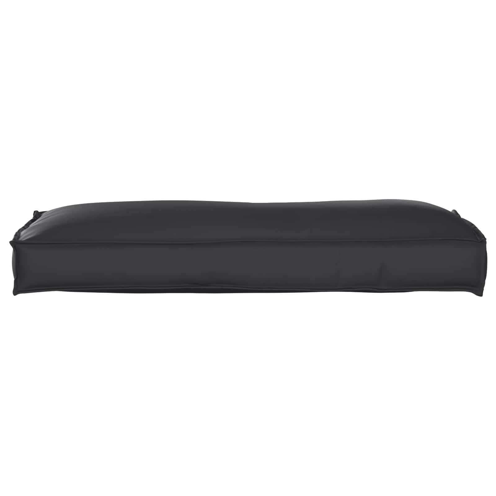 Μαξιλάρι Μαύρο 120 x 40 x 12 cm Ύφασμα Όξφορντ
