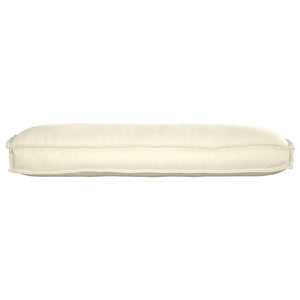 Μαξιλάρι Κρεμ 120 x 50 x 12 εκ. Ύφασμα Όξφορντ - Pakobazaar