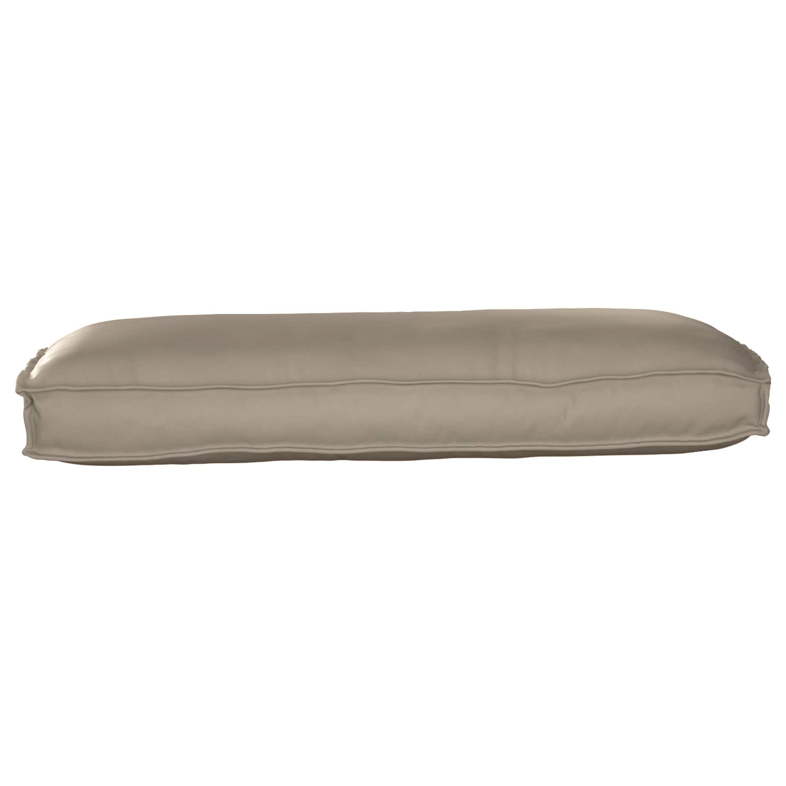 Μαξιλάρι Taupe 120 x 50 x 12 εκ. Ύφασμα Όξφορντ - Pakobazaar