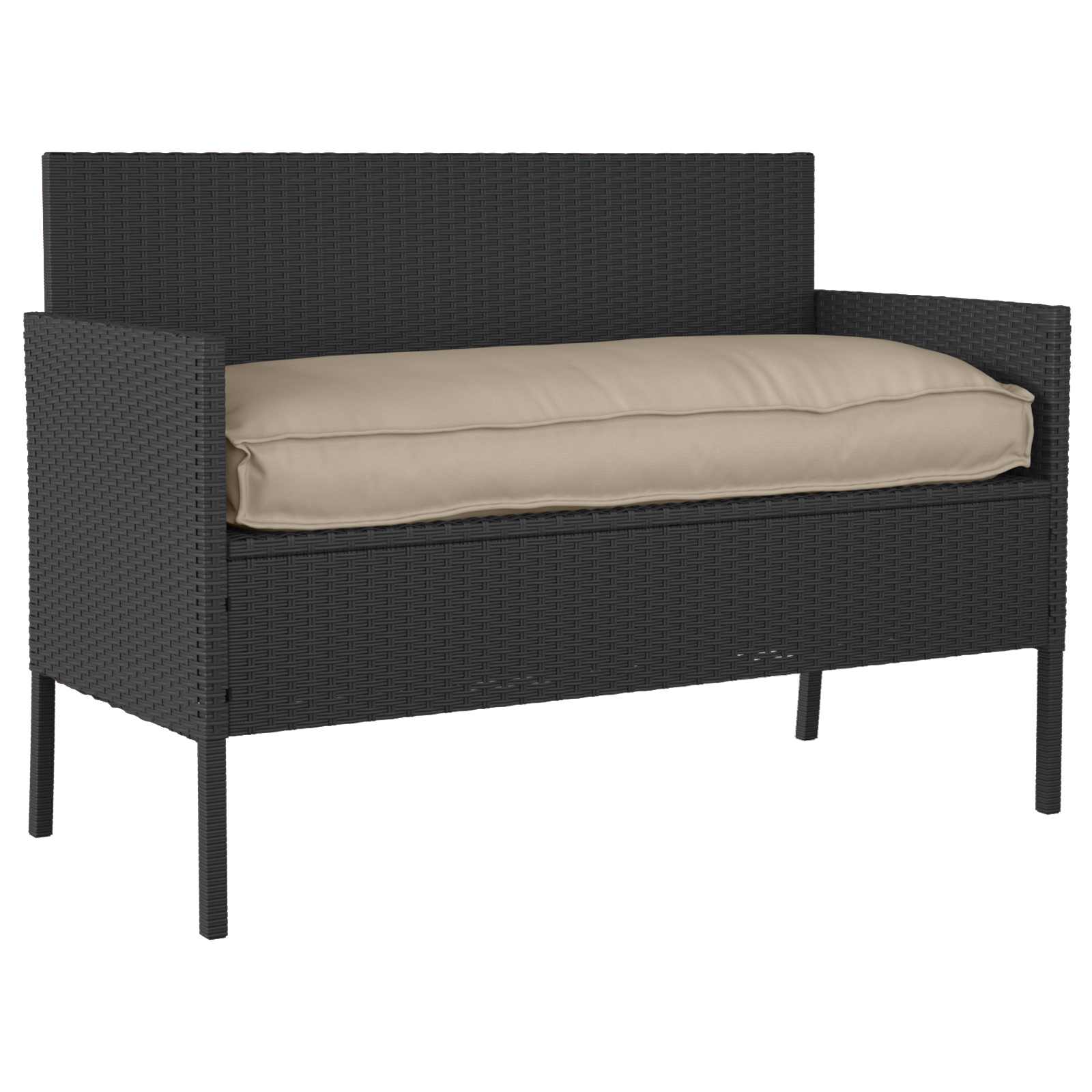 Μαξιλάρι Taupe 120 x 50 x 12 εκ. Ύφασμα Όξφορντ - Pakobazaar