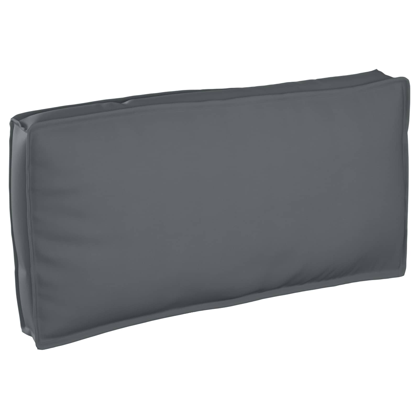 Μαξιλάρι Ύφασμα Όξφορντ Ανθρακί 120 x 60 x 12 εκ.