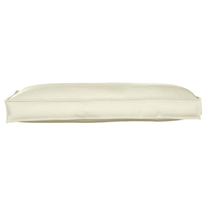 Μαξιλάρι Κρεμ 120 x 60 x 12 εκ. Ύφασμα Όξφορντ - Pakobazaar