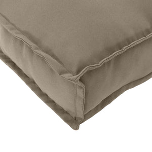 Μαξιλάρι Ύφασμα Όξφορντ Taupe 120 x 60 x 12 εκ.