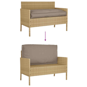 Μαξιλάρι Ύφασμα Όξφορντ Taupe 120 x 60 x 12 εκ.