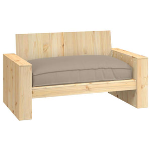 Μαξιλάρι Ύφασμα Όξφορντ Taupe 120 x 80 x 12 cm