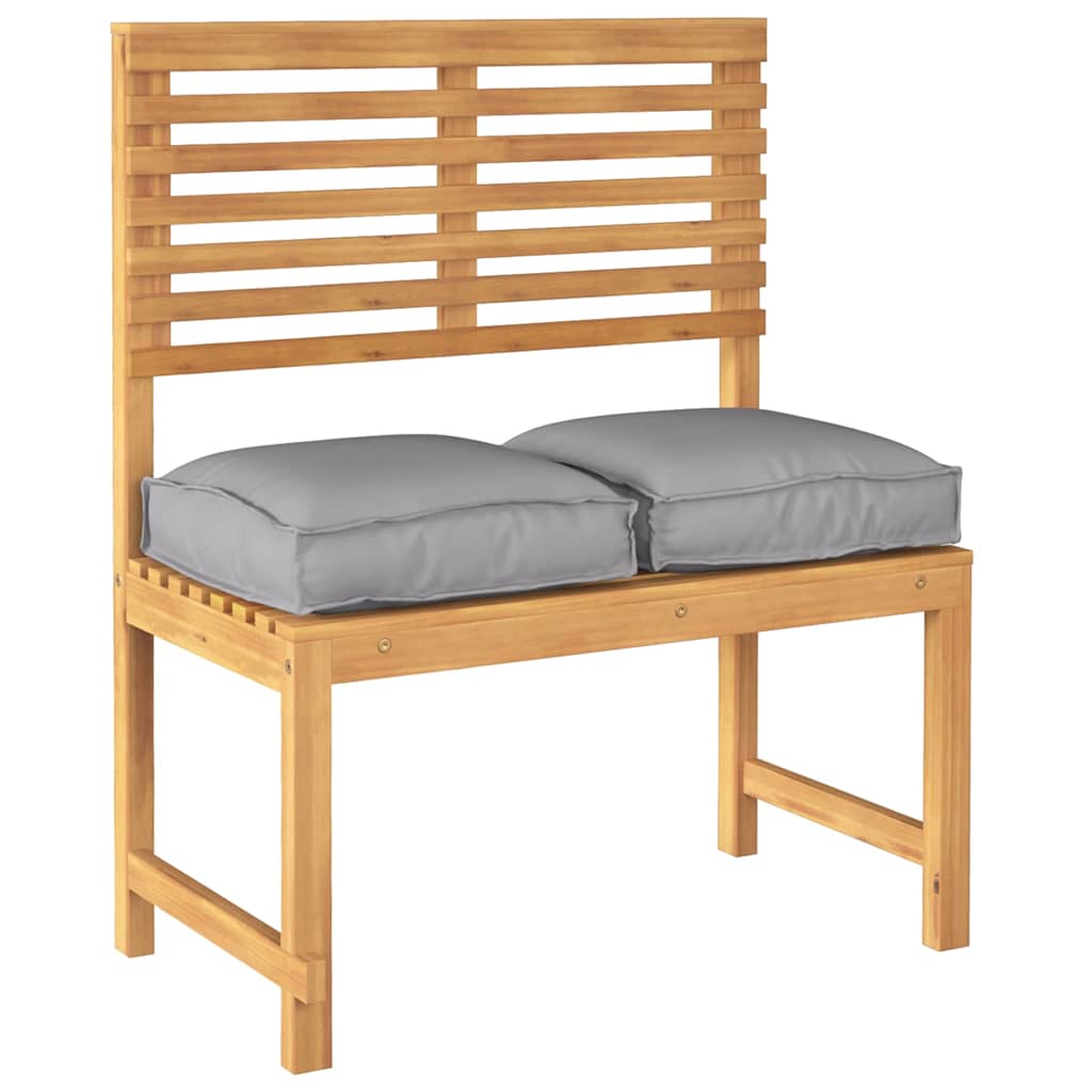 Μαξιλάρι 2 pcs Γκρι 40 x 40 x 8 εκ. Ύφασμα Όξφορντ - Pakobazaar