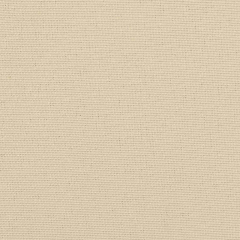 Μαξιλάρι 2 pcs Μπεζ 40 x 40 x 8 εκ. Ύφασμα Όξφορντ - Pakobazaar