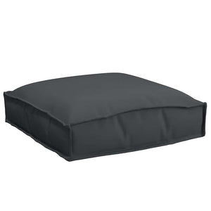 Μαξιλάρι 2 pcs Μαύρο 40 x 40 x 8 εκ. Ύφασμα Όξφορντ - Pakobazaar