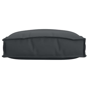 Μαξιλάρι 2 pcs Μαύρο 40 x 40 x 8 εκ. Ύφασμα Όξφορντ - Pakobazaar