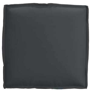 Μαξιλάρι 2 pcs Μαύρο 40 x 40 x 8 εκ. Ύφασμα Όξφορντ - Pakobazaar