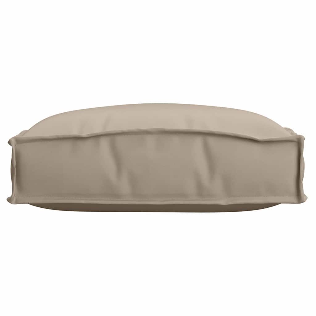 Μαξιλάρι 2 pcs Taupe 40 x 40 x 8 εκ. Ύφασμα Όξφορντ - Pakobazaar