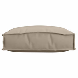 Μαξιλάρι 2 pcs Taupe 40 x 40 x 8 εκ. Ύφασμα Όξφορντ - Pakobazaar