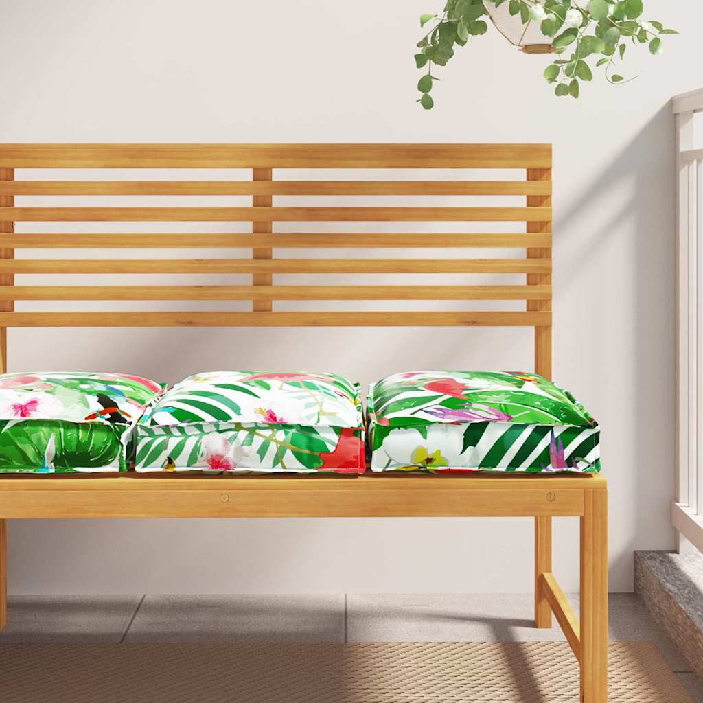 Μαξιλάρι Floral 2 pcs Πολύχρωμο 40 x 40 x 8 εκ. Ύφασμα Όξφορντ