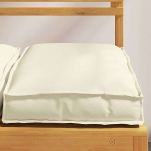 Μαξιλάρι 4 pcs Κρεμ 40 x 40 x 8 εκ. Ύφασμα Όξφορντ - Pakobazaar