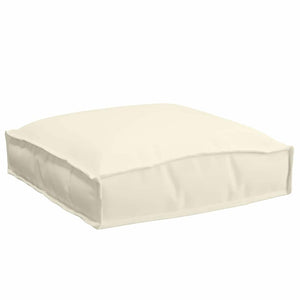 Μαξιλάρι 4 pcs Κρεμ 40 x 40 x 8 εκ. Ύφασμα Όξφορντ - Pakobazaar